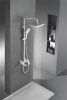 Душевая стойка Rose R1836C настенная цвет белый