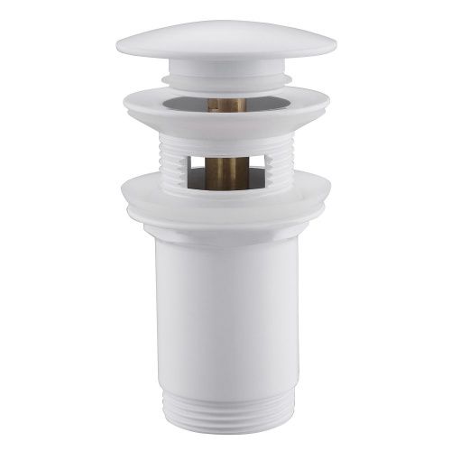 Донный клапан Abber AF0010W белый