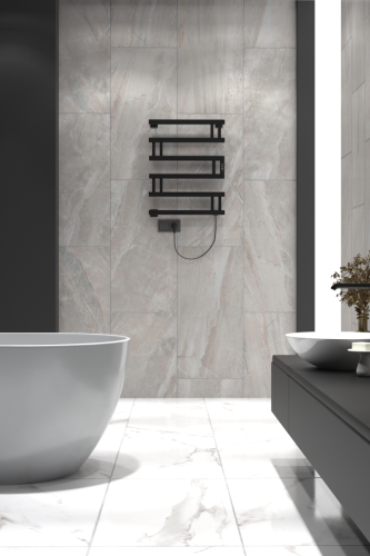 Полотенцесушитель электрический Indigo Muza DGM60-50BRRt 50х65 черный - фото 2