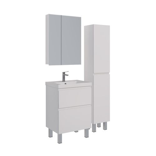 Шкаф-пенал LeMark Veon LM01V35P 40х170 напольный цвет белый - фото 5