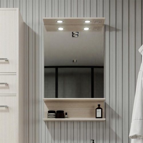 Зеркало с подсветкой Бриклаер Чили 4627125414930 60х90 подвесное - фото 2