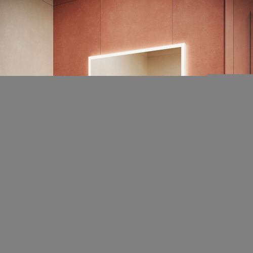 Зеркало с подсветкой Sancos Palace PA800 80х70 подвесное - фото 3