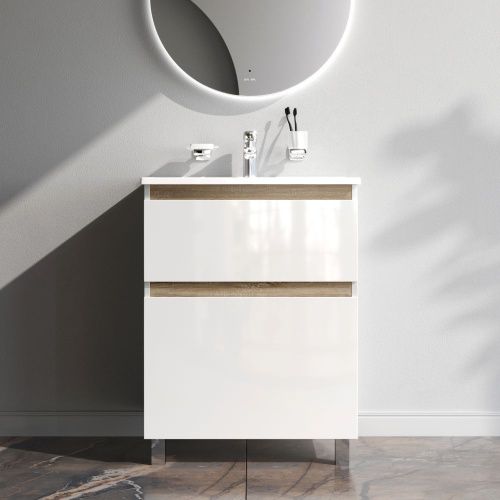 Тумба под раковину Am.Pm X-Joy M85AFSX0652WG 60х40 напольная цвет белый