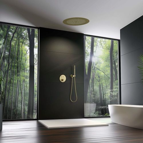 Душевая система Timo Saona SX-2370/17SM встраиваемая в стену цвет золото - фото 2