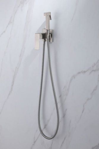 Гигиенический душ со смесителем Abber Daheim AF8226SP серый - фото 3