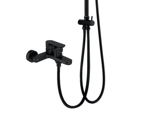 Душевая стойка Agger Gorgeous A0293544 настенная цвет черный - фото 5