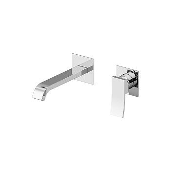 Смеситель для раковины Gattoni ELY 8839/88C0 настенный хром