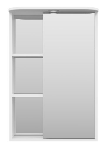 Зеркало-шкаф Misty Венера П-Внр04055-01СвП 60х80 подвесной цвет белый - фото 2