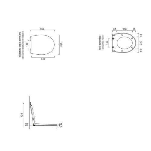Крышка сиденье для унитаза Catalano Italy 751100001 - фото 2
