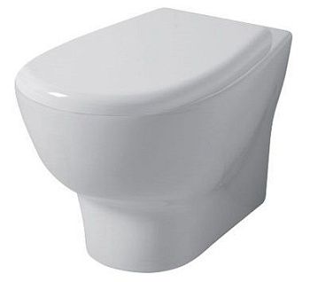 Чаша унитаза подвесная Disegno Ceramica Touch1 T100500001 цвет белый без сиденья безободковая