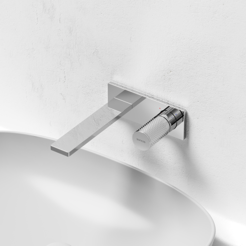 Смеситель для раковины Sancos Nexus SC9013CH встраиваемый в стену хром - фото 4