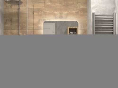 Зеркало с подсветкой Misty Зеркала (сенсорные) АДХ-02-80/70-14 80х70 подвесное - фото 3