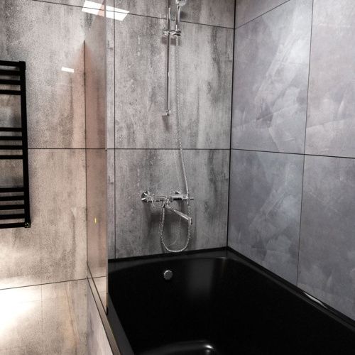 Бордюр для ванны и душевого поддона Altasan KDP KDP195black - фото 3