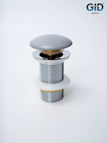 Донный клапан Gid Minucia 74401K серый - фото 2