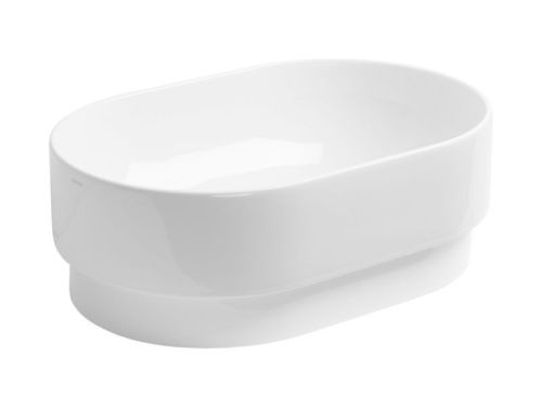 Раковина из сантехнического фаянса Simas PO 02 60х40 полувстраиваемая цвет белый