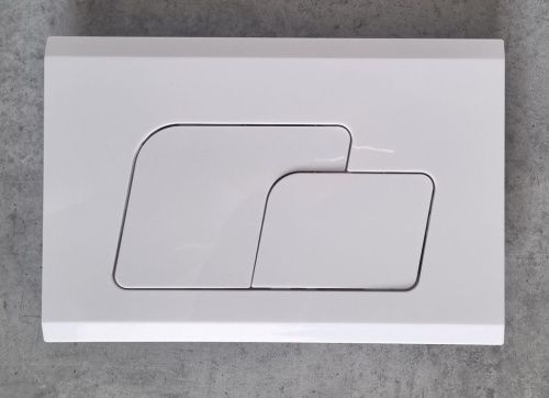 Клавиша смыва механическая CeramaLux MC-014 цвет белый