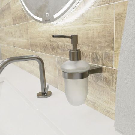 Дозатор жидкого мыла Fixsen Trend graphite FX-98012