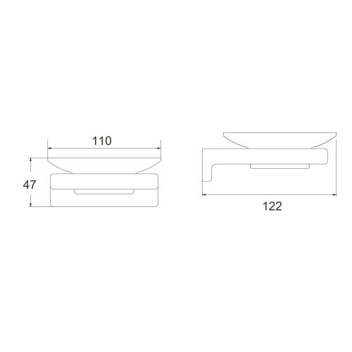 Мыльница Rose RG18 RG1803 - фото 3