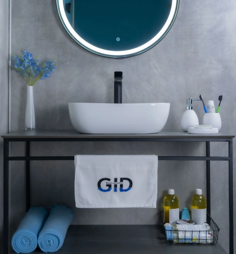 Раковина керамическая Gid Geométrico 51183 50х30 накладная цвет белый без отверстий под смеситель - фото 3