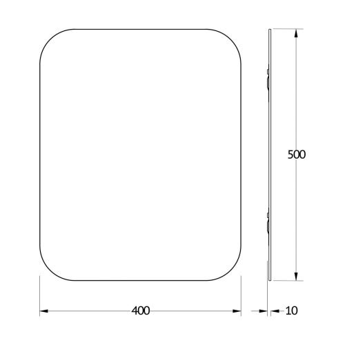 Зеркало Evoform Colora BY 0431 40х50 подвесное - фото 2