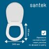 Крышка сиденье для унитаза Santek Уно 1WH501618