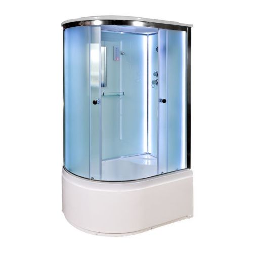 Душевая кабина AvaCan D512SRLED 120х90 асимметричная с крышей ориентация правая - фото 2