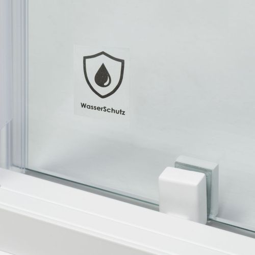 Душевой уголок Wasserkraft 44S07 120х90 стекло прозрачное профиль белый без поддона - фото 5