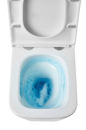 Унитаз подвесной Sintesi SIN-TS-BLT-172 белый безободковый с сиденьем микролифт душевой смыв