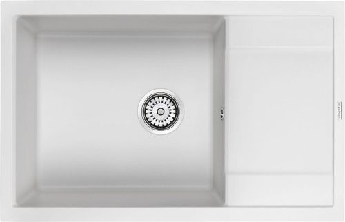 Кухонная мойка Paulmark FLUGEN 60 PM317850-WH 80х50 цвет белый
