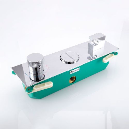 Смеситель для душа Vincea VSCV-422TCH встраиваемый в стену хром с термостатом - фото 4