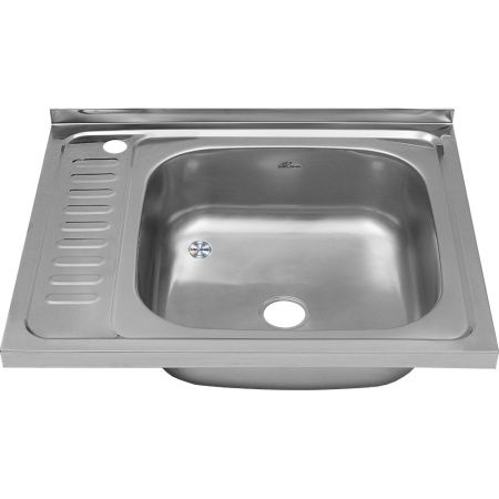 Кухонная мойка Melana 127 t R (*20) 60х50 цвет хром поверхность полированная