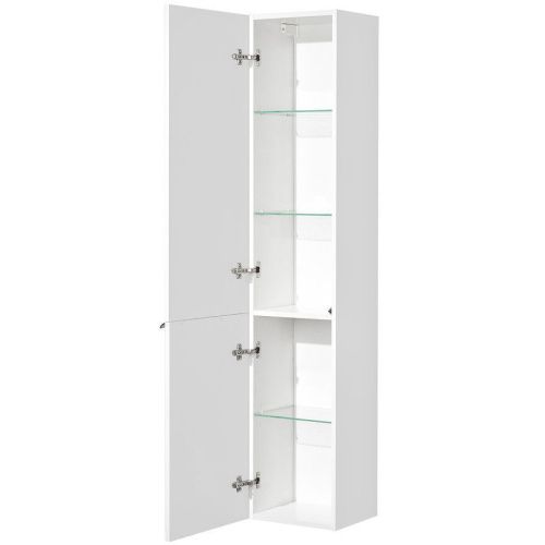 Шкаф-пенал Aquaton Беверли 1A235403BV01L 30х160 подвесной цвет белый - фото 2