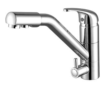 Смеситель для кухни Paulmark HESSEN He213017-CR на мойку хром