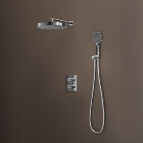 Душевая система Iddis Duna DUNSB0Ti67 встраиваемая в стену цвет хром с термостатом - фото 2