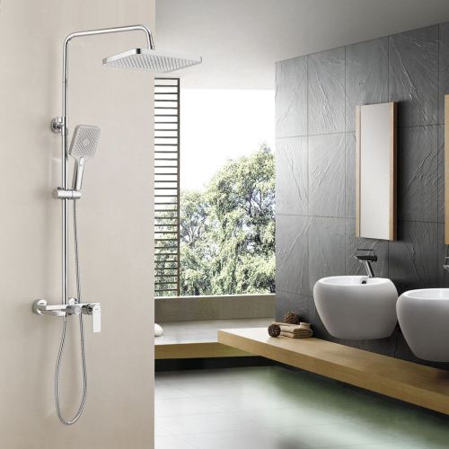 Душевая стойка Belz B678 B24678 настенная цвет хром - фото 3