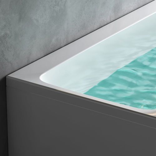 Ванна акриловая Am.Pm Func W84A-170-070W-A 170х70 пристенная прямоугольная без каркаса - фото 5