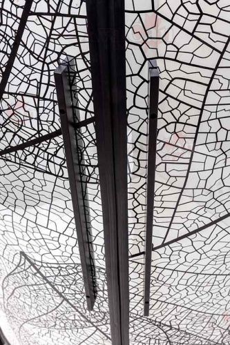 Душевая дверь AvaCan FB2-190 210х195 стекло тонированное профиль черный - фото 5