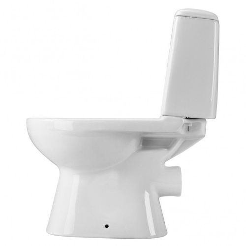 Унитаз-компакт напольный с бачком Santek Цезарь 1WH302415 белый с сиденьем микролифт душевой смыв - фото 4