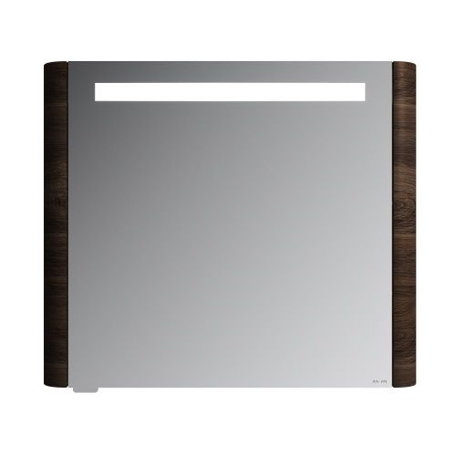 Зеркало-шкаф Am.Pm Sensation M30MCL0801NF 80х70 подвесной цвет коричневый - фото 2
