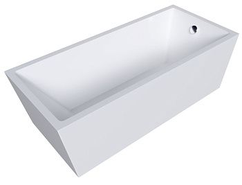 Ванна акриловая Grossman Cristal GR-2021 180х80 отдельностоящая прямоугольная с каркасом