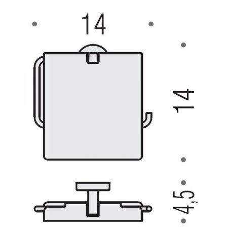 Бумагодержатель Colombo Nordic B5291.CR