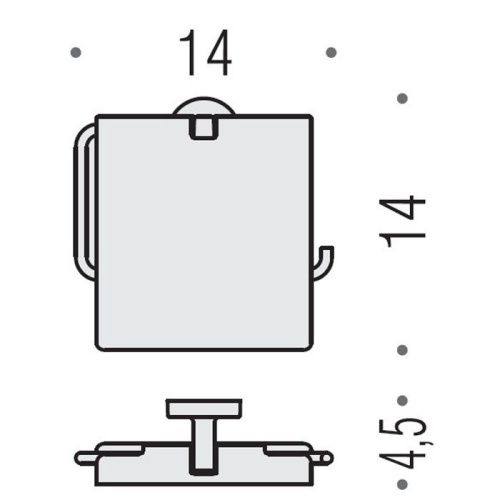 Бумагодержатель Colombo Nordic B5291.CR - фото 2