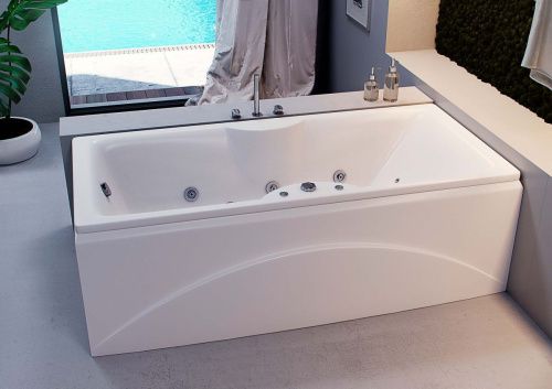 Ванна акриловая Aquatek Феникс FEN190-0000078 190х90 пристенная прямоугольная с каркасом без ручек - фото 3