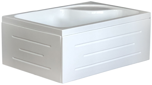 Душевой поддон акриловый Royal Bath BP RB8120BP-R 120х80 белый с ножками