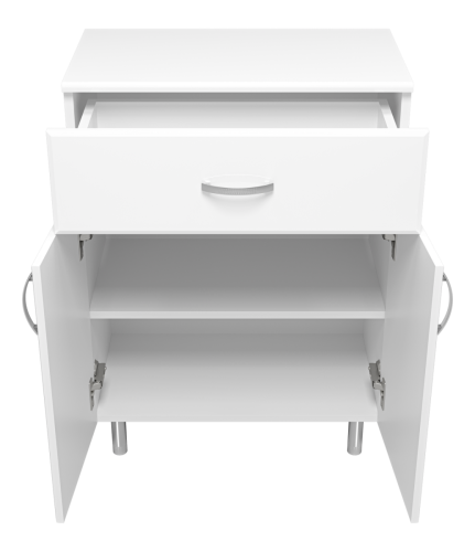 Тумба Misty Э-Люс07060-011 60х35х72 напольная цвет белый - фото 3