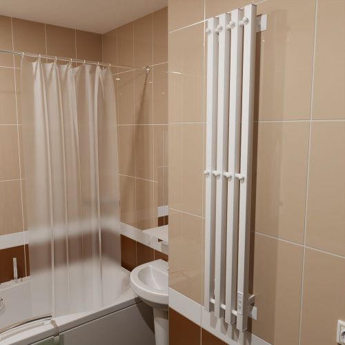 Полотенцесушитель электрический Altasan АргоПроф АргоПроф12021БМ 20х120 белый - фото 2