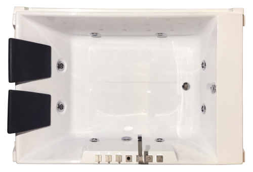 Ванна акриловая Royal Bath TRIUMPH RB665100CO 185х120 пристенная прямоугольная с каркасом