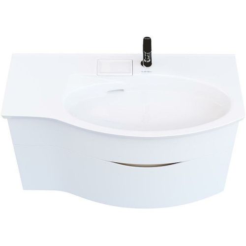 Тумба под раковину Kerama Marazzi AMAREMARE RV.100Rh\WHT.M 100х40 подвесная цвет белый - фото 3