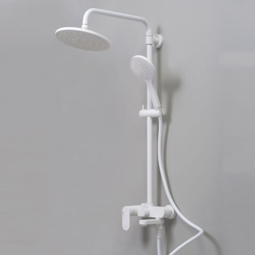 Душевая стойка Wasserkraft Mindel BK18501WM настенная цвет белый - фото 2