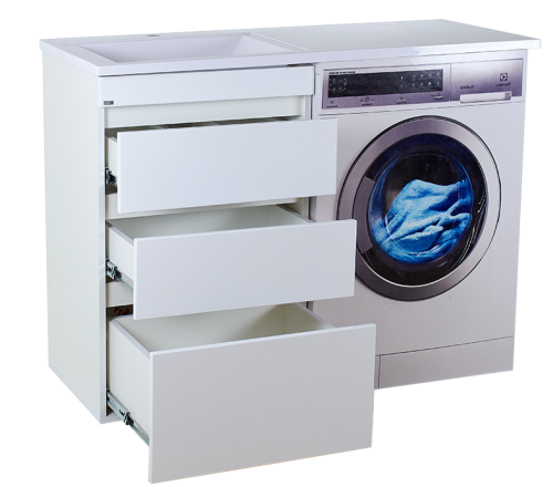 Тумба под раковину Misty Фостер Э-Фос01055-01Н3Я 60х50 напольная цвет белый - фото 5